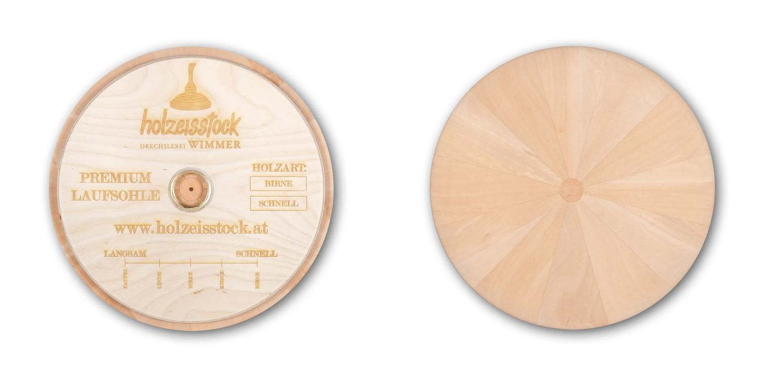 Premium wood outsole