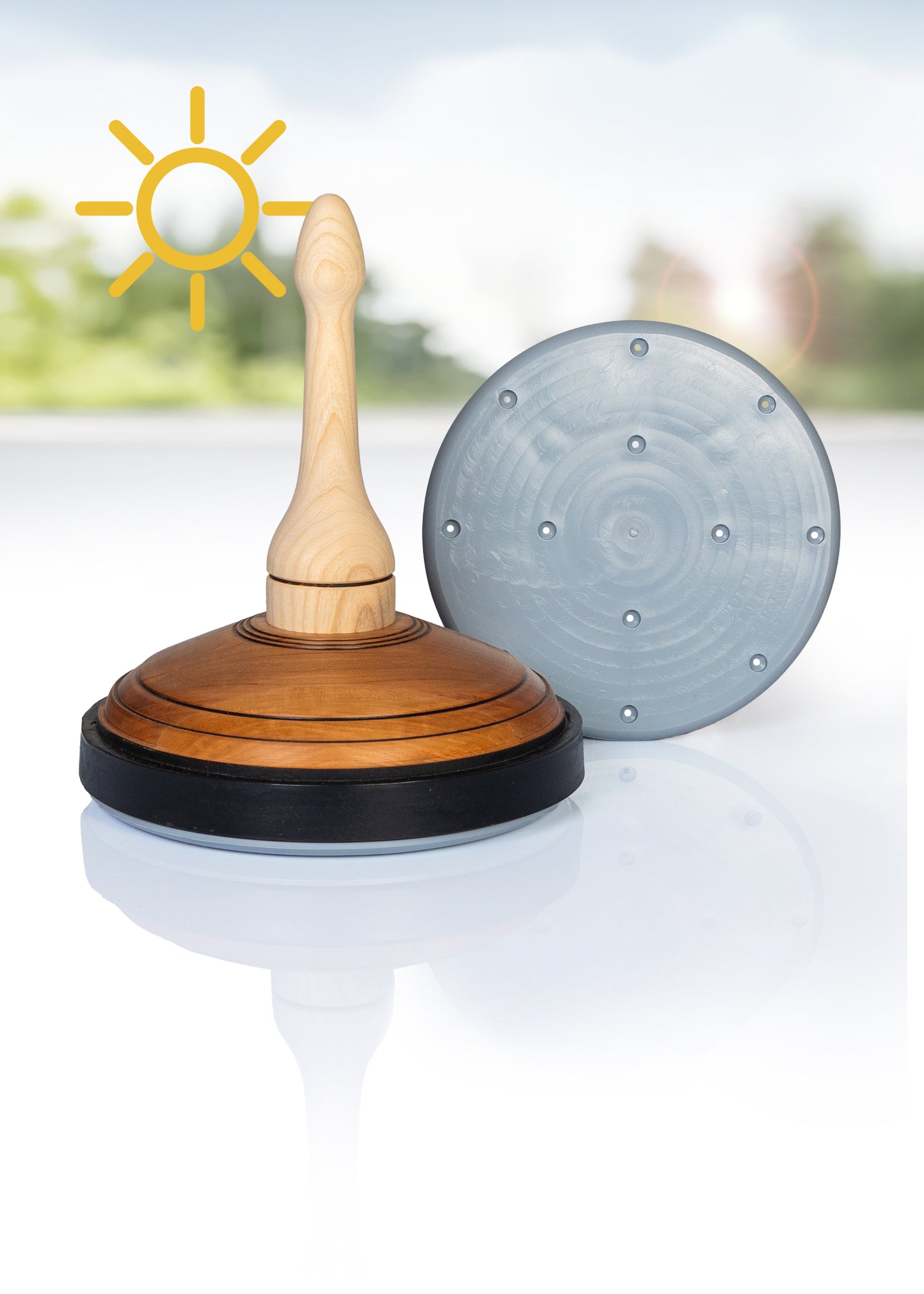 Eisstock Herren Sommer-Lauf-Sohle