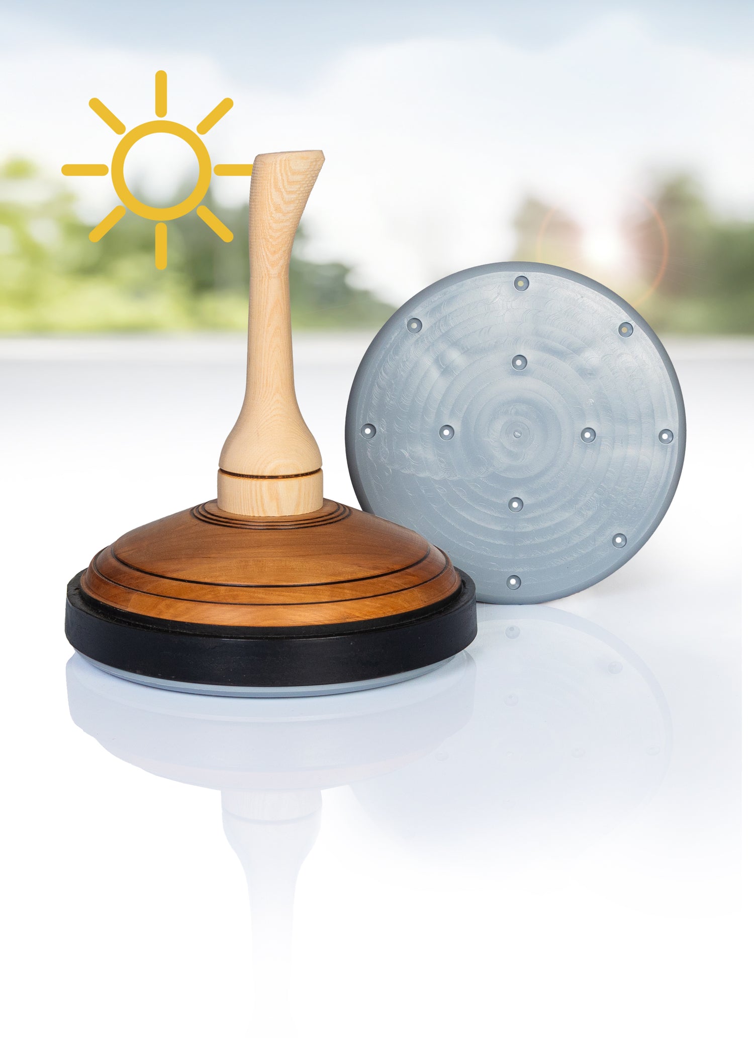 Eisstock Herren Sommer-Lauf-Sohle