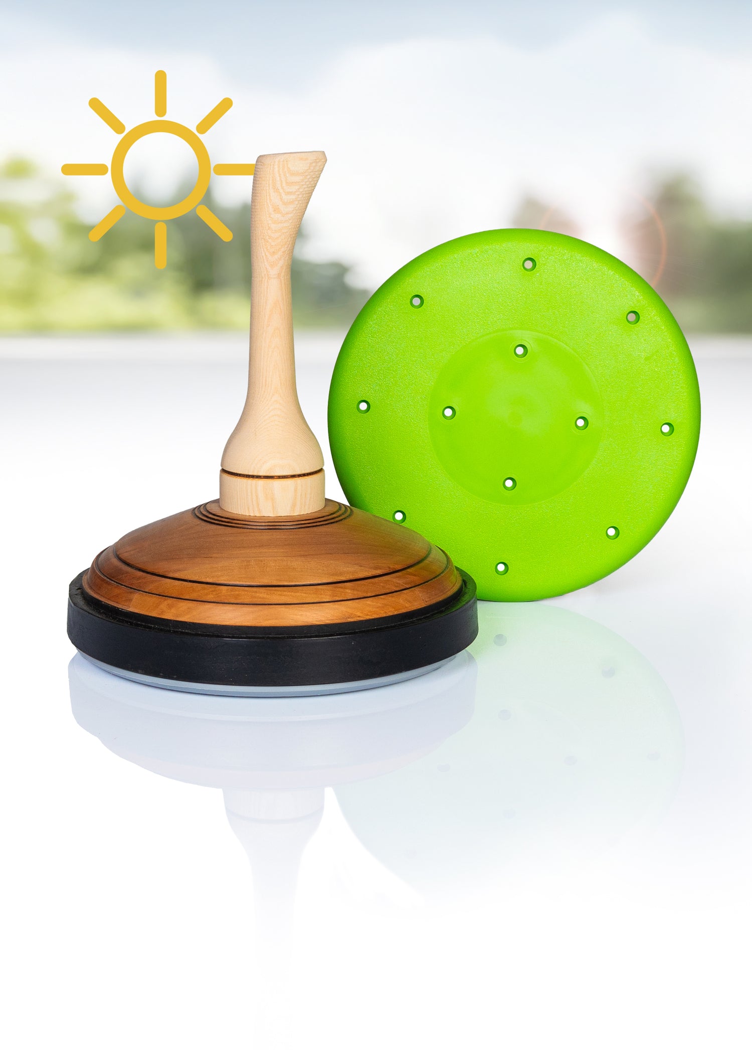 Eisstock Herren Sommer-Lauf-Sohle