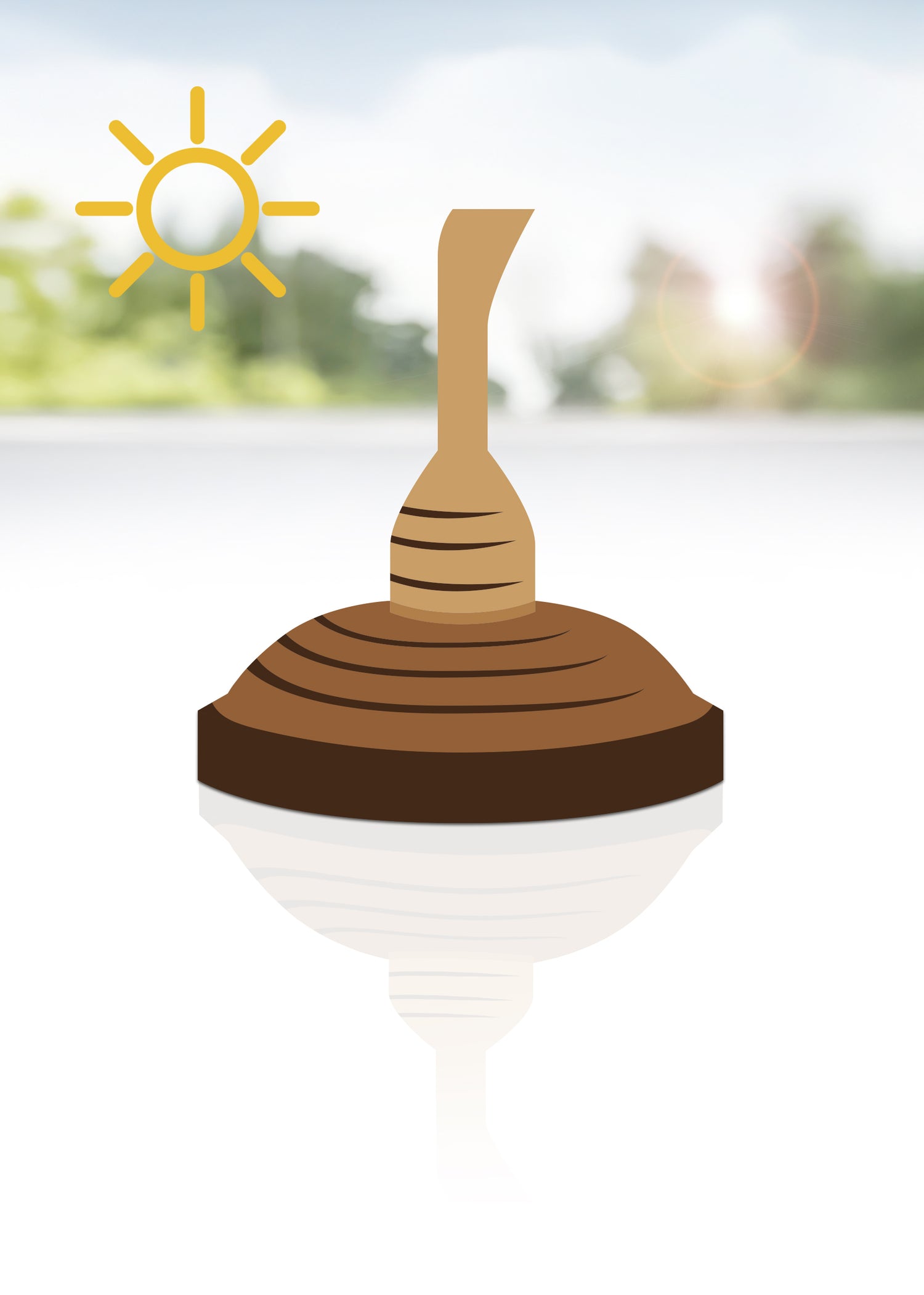 Eisstock Herren Sommer-Lauf-Sohle